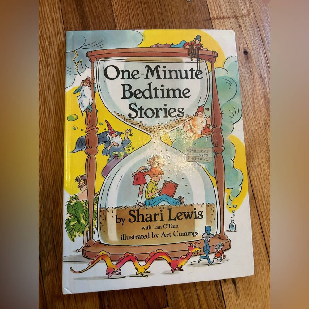 Vintage One Minute Bed Time Stories by Shari Lewis